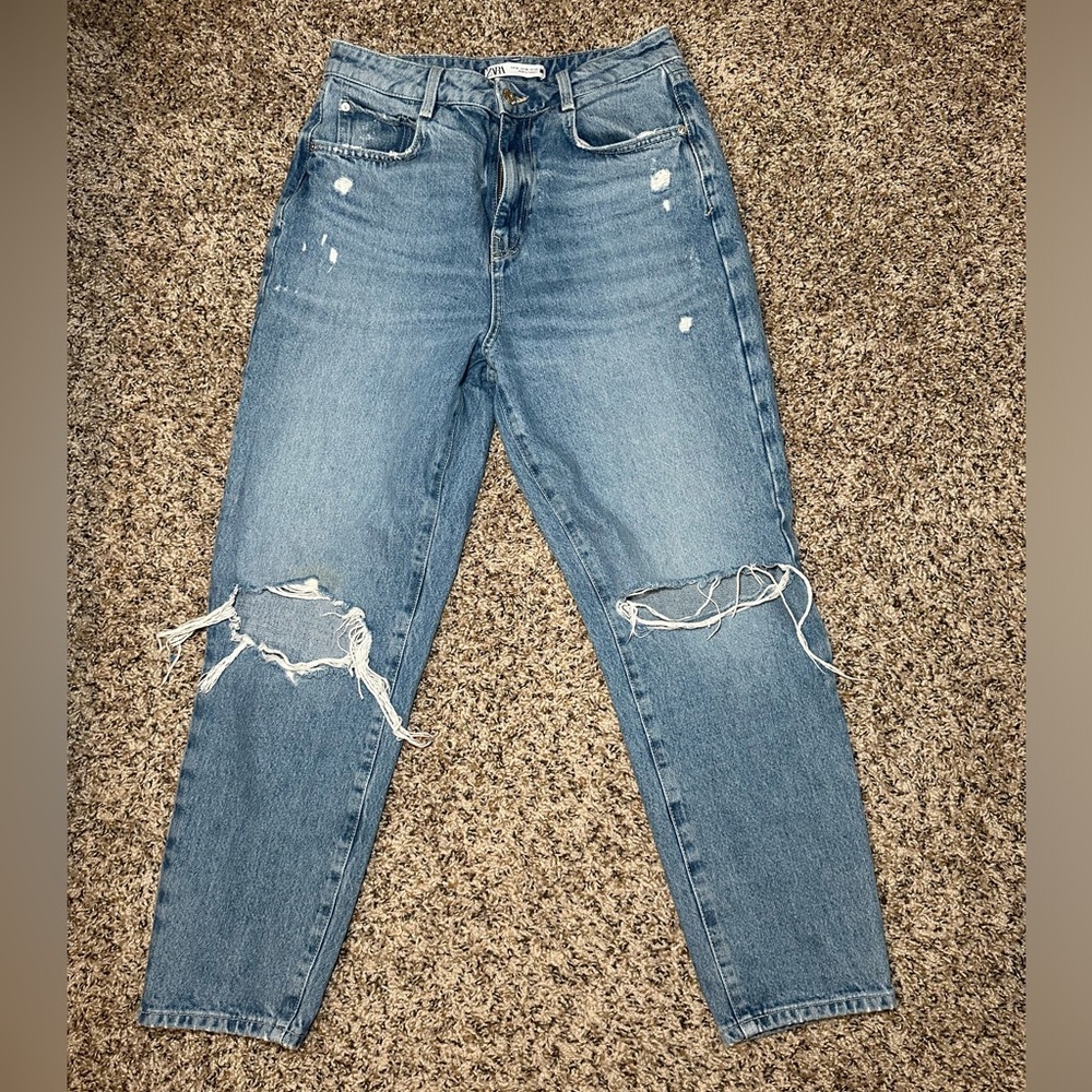 Zara High Rise Jeans